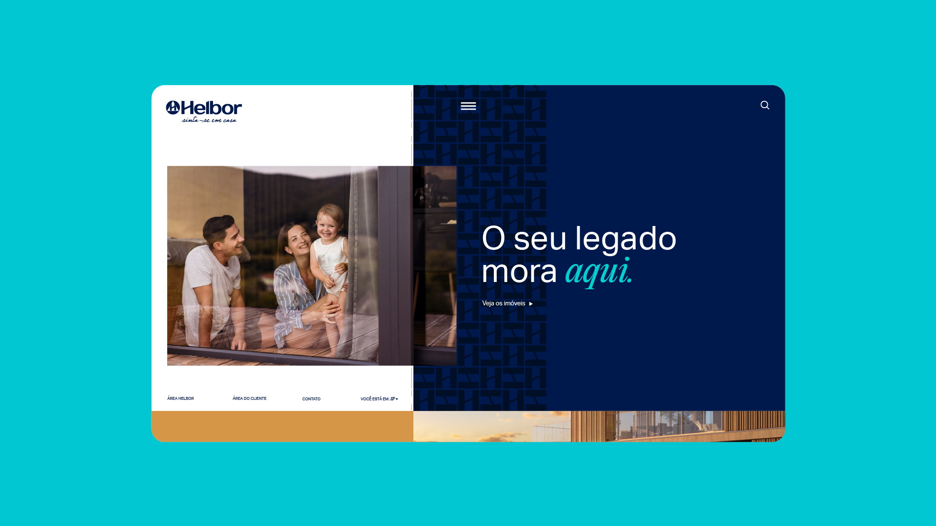 Helbor Identidade visual e verbal de marca