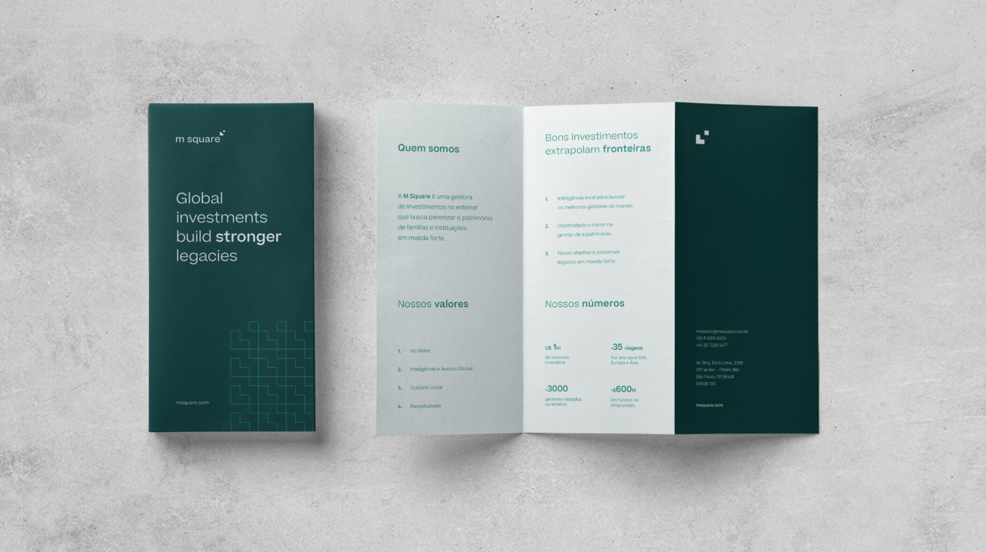 Identidade visual e verbal de marca