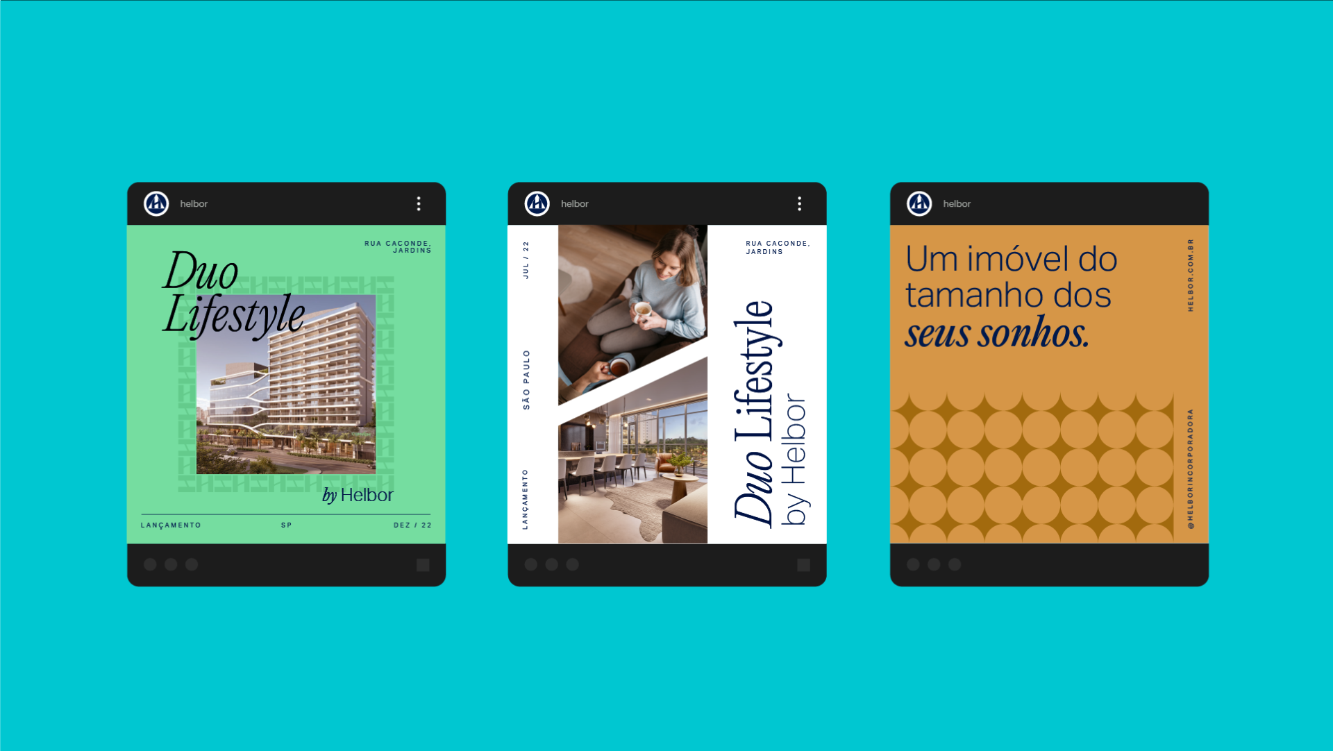 Helbor Identidade visual e verbal de marca