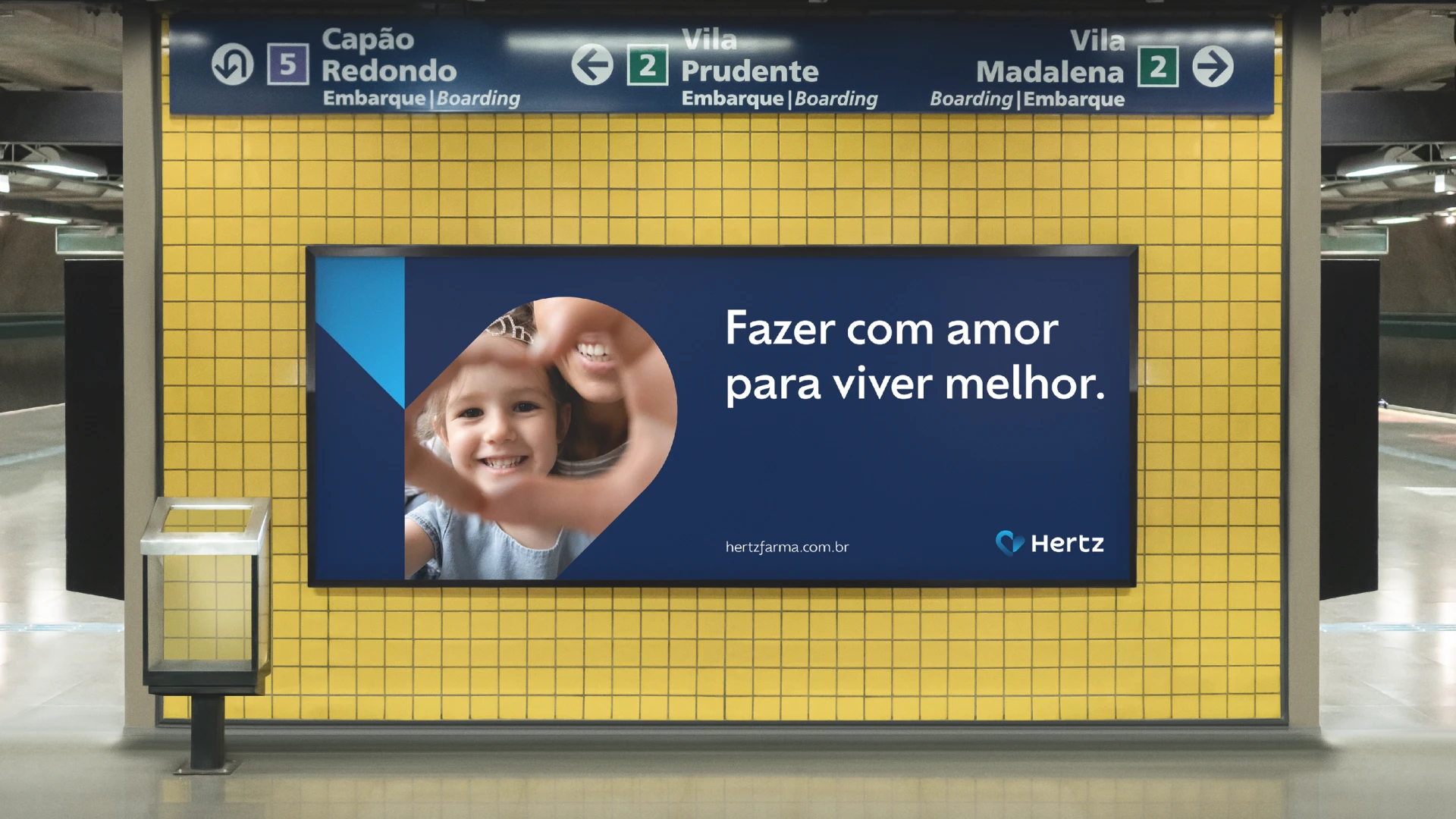 Hertz Farmacêutica Identidade visual e verbal de marca