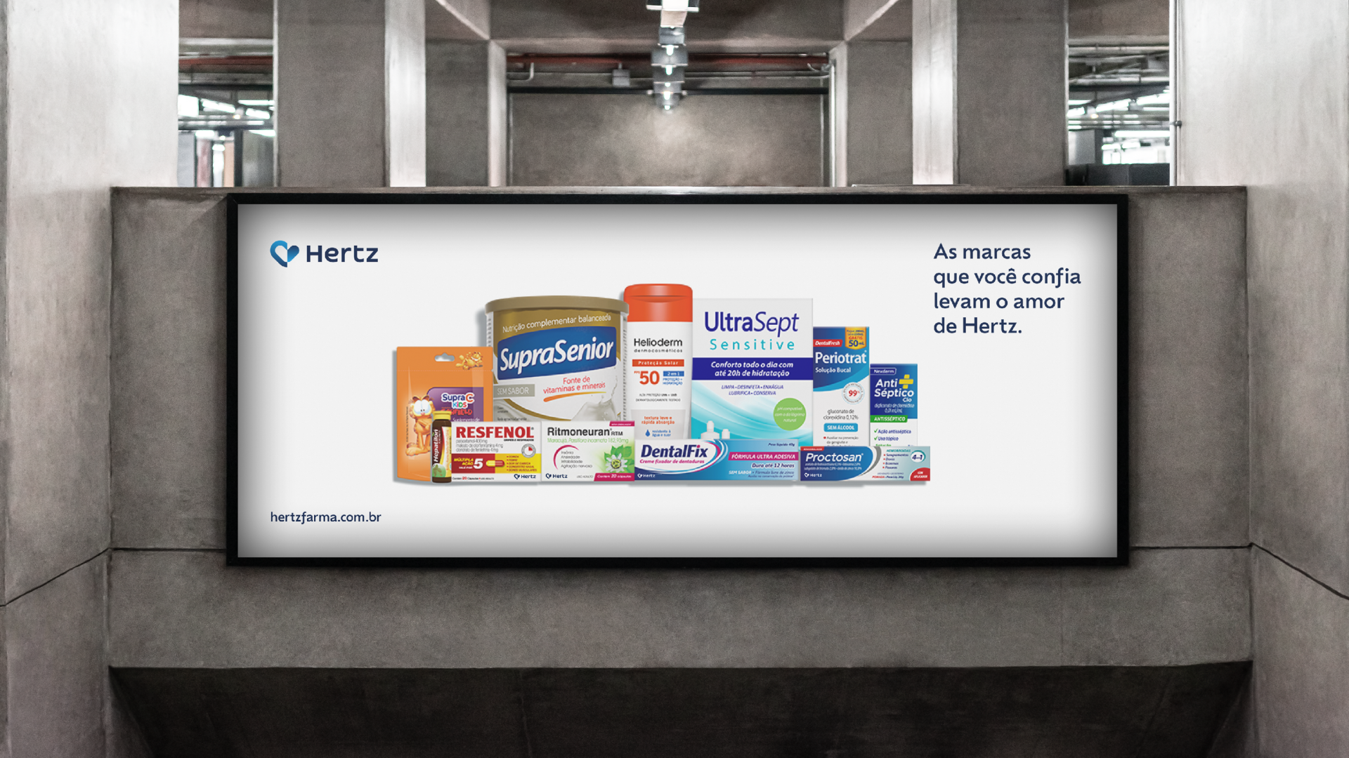 Hertz Farmacêutica Identidade visual e verbal de marca