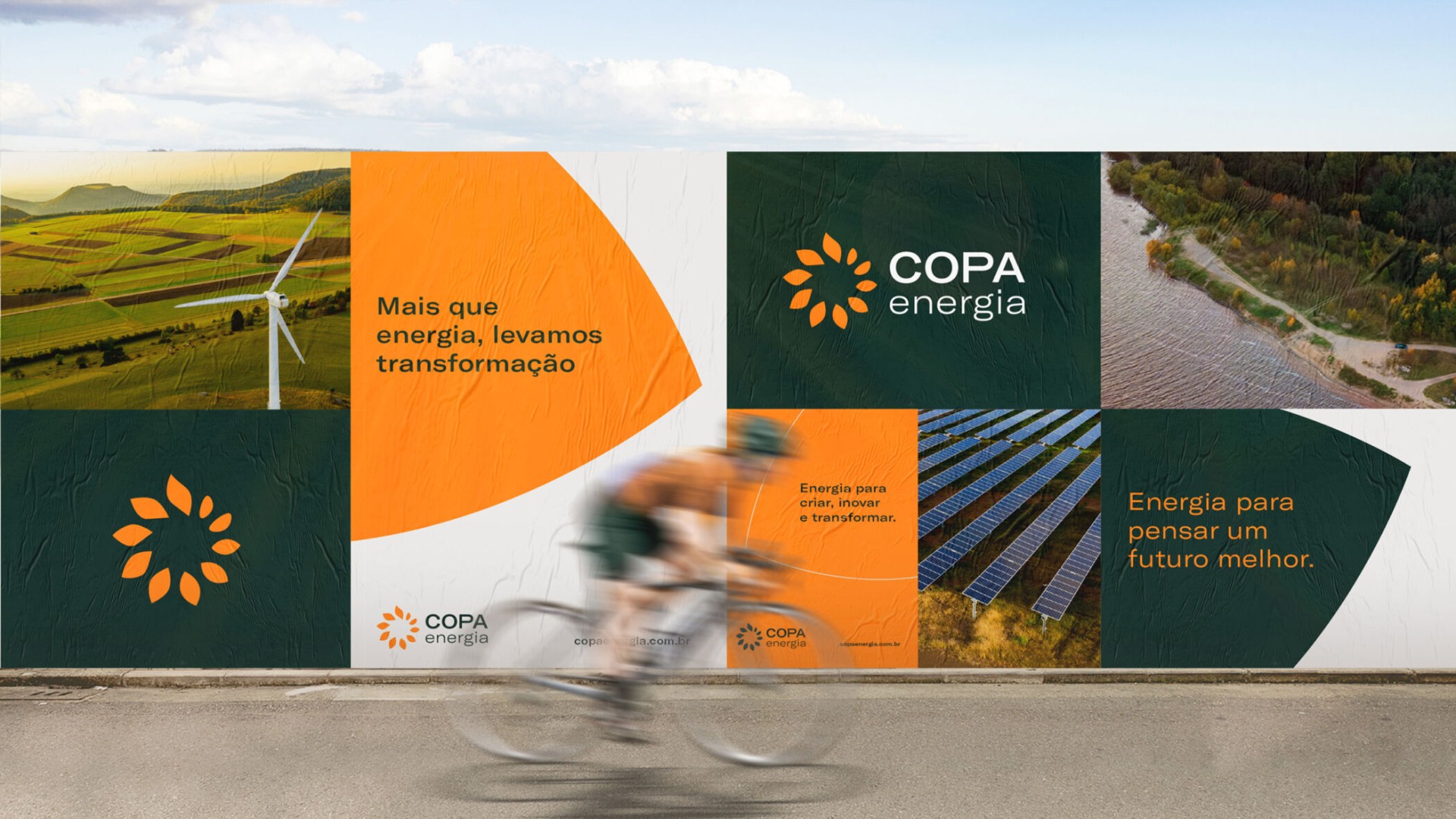 Copa Energia Identidade visual e verbal de marca