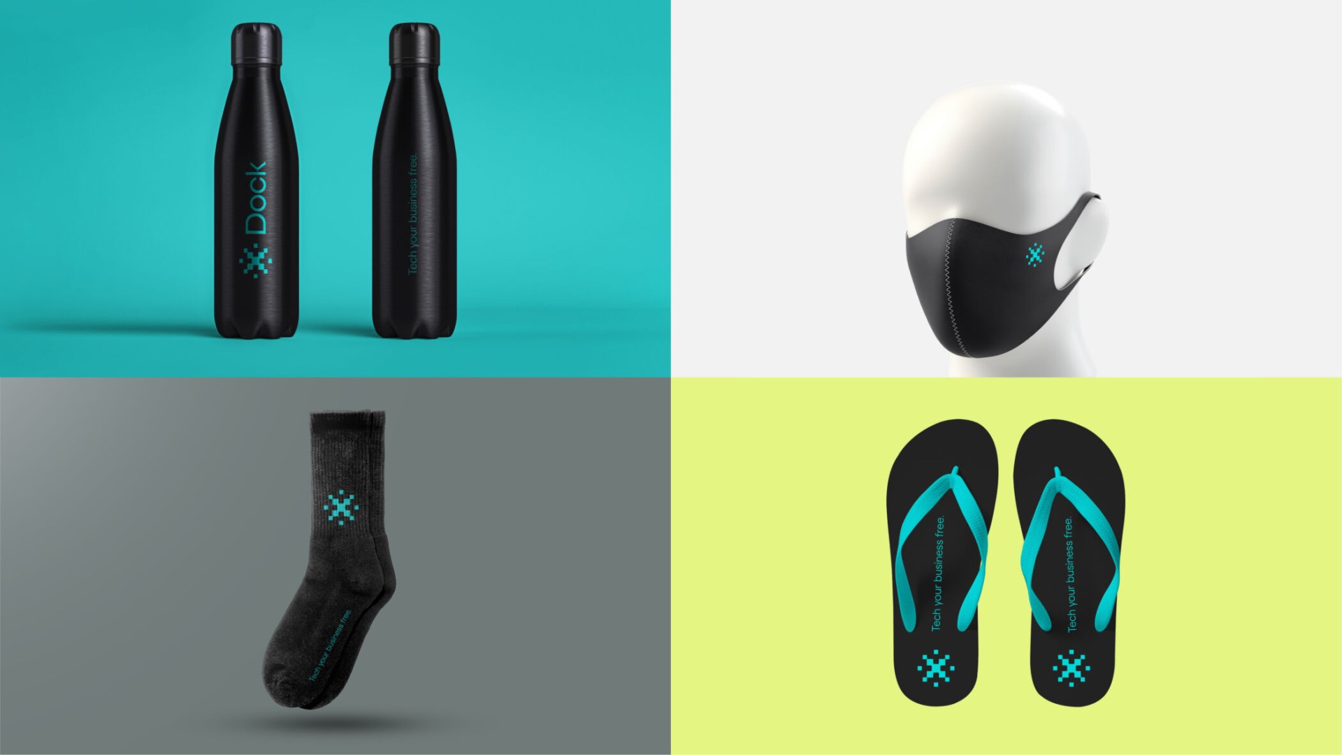 Dock Identidade visual e verbal de marca