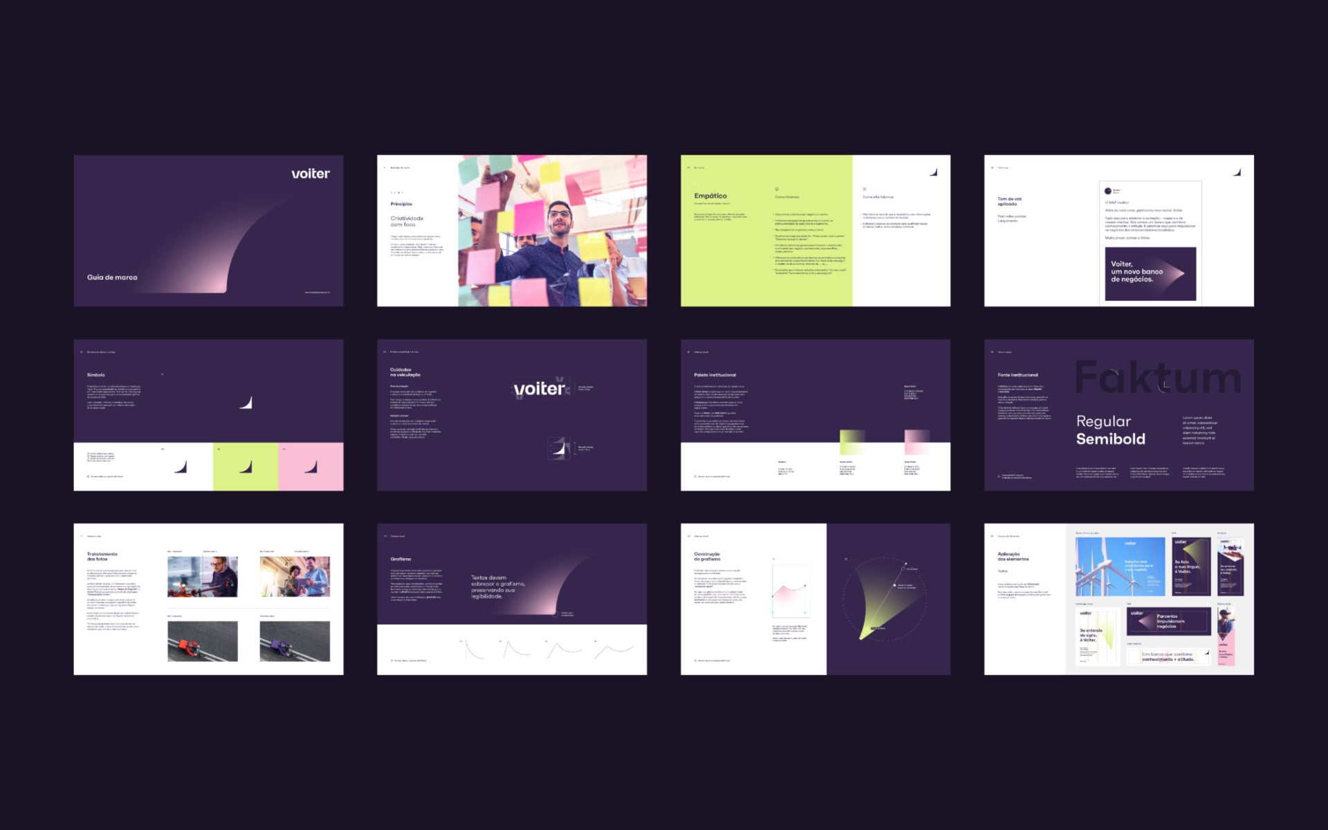 Voiter Identidade visual e verbal de marca