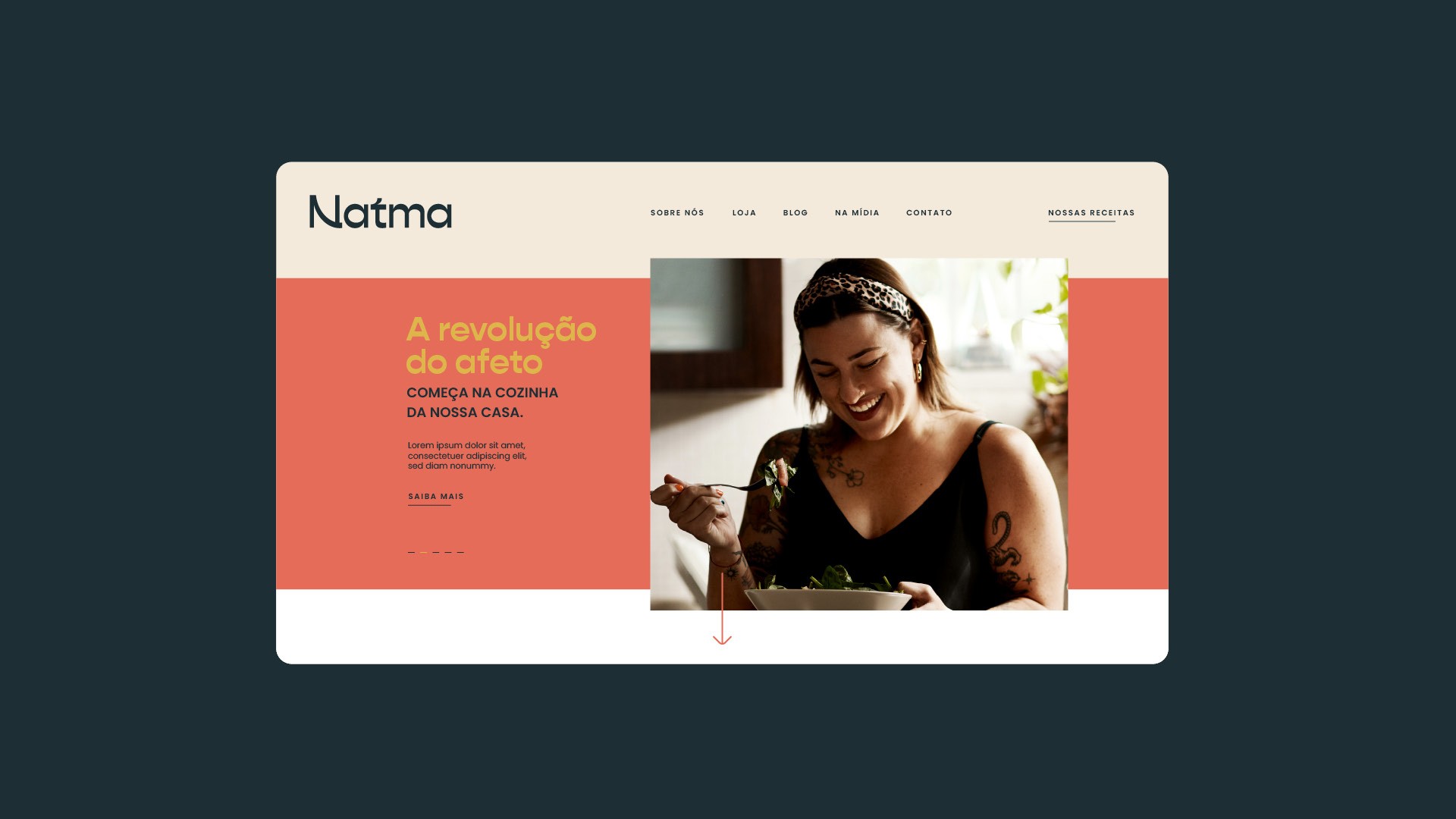 Natma Identidade visual e verbal de marca