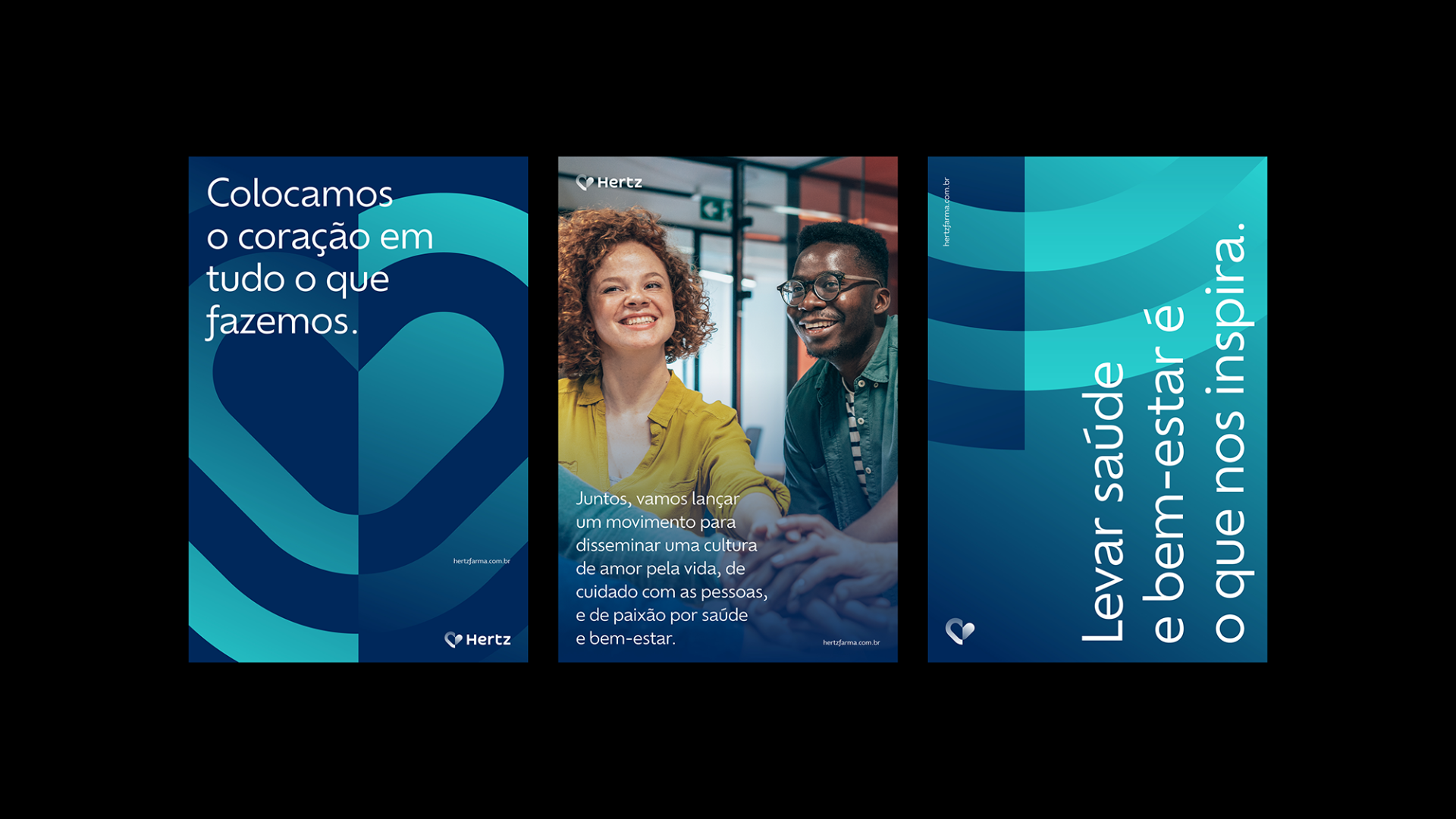 Hertz Farmacêutica Identidade visual e verbal de marca