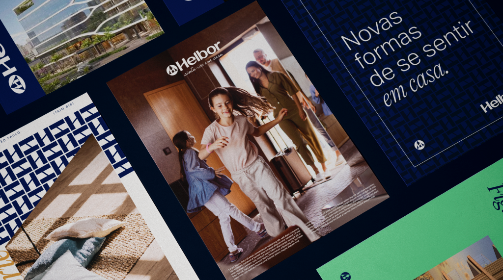 Helbor Identidade visual e verbal de marca