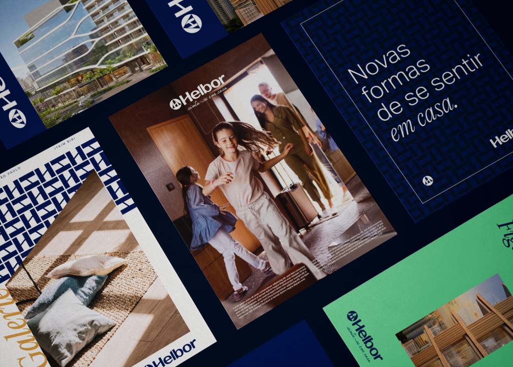 Helbor Identidade visual e verbal de marca
